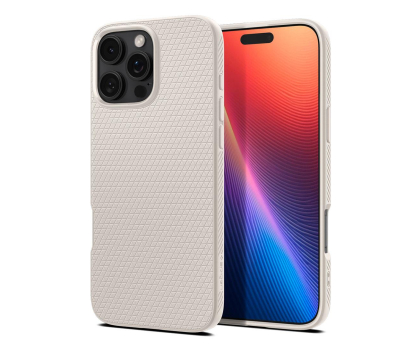 Etui do telefonów SPIGEN Liquid Air do iPhone 16 Pro Max Natural Titanium ACS07991